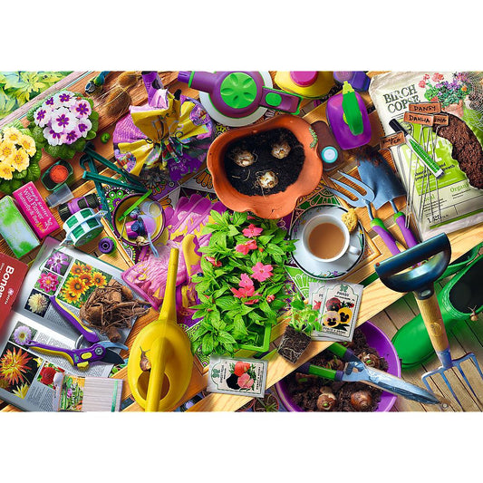 Trefl - Tidying up the Garden - 1000 Piece Jigsaw Puzzle