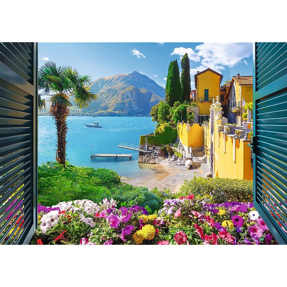 Trefl - View of Lake Como - 1000 Piece Jigsaw Puzzle