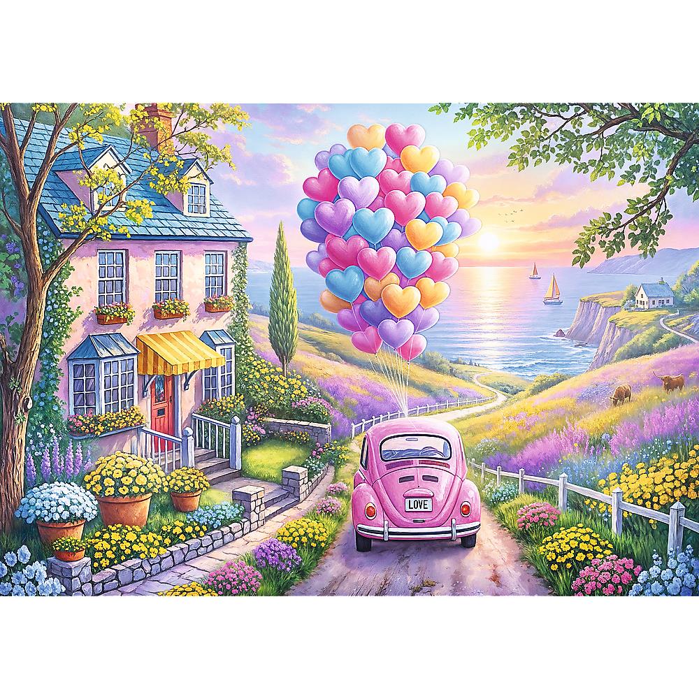 Trefl - Romantic Getaway - 1000 Piece Jigsaw Puzzle