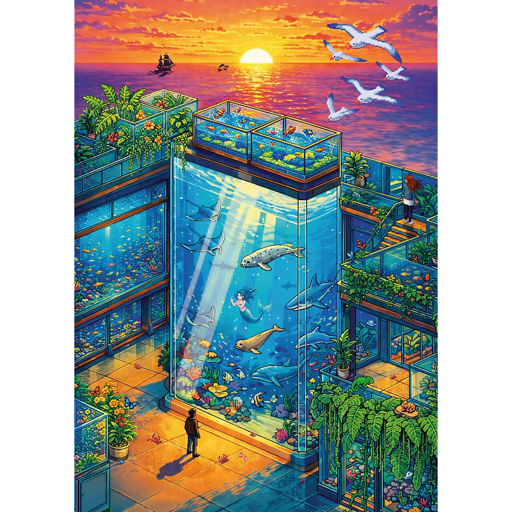 Trefl - A Glimpse into the Deep - 1000 Piece Jigsaw Puzzle