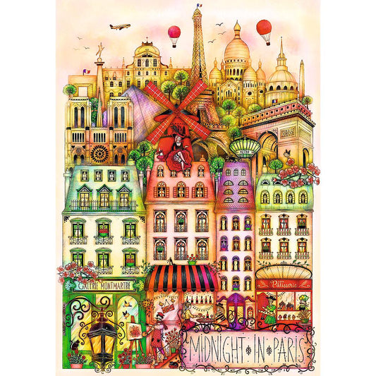 Trefl - Midnight in Paris - 1000 Piece Jigsaw Puzzle
