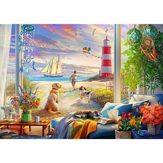 Trefl - Tea Time - Summer Breeze - 1000 Piece Jigsaw Puzzle