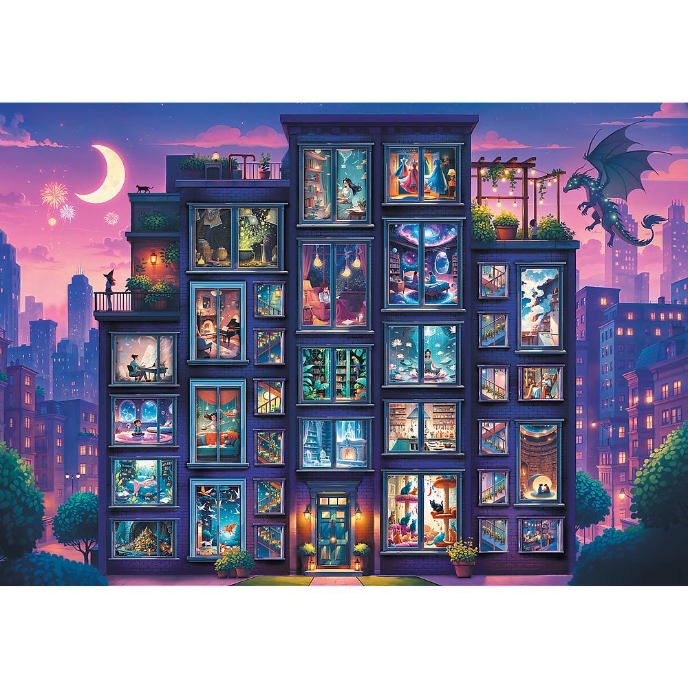 Trefl - At Home Fantasy - A Night Full of Stories - 1000 Piece Jigsaw Puzzle