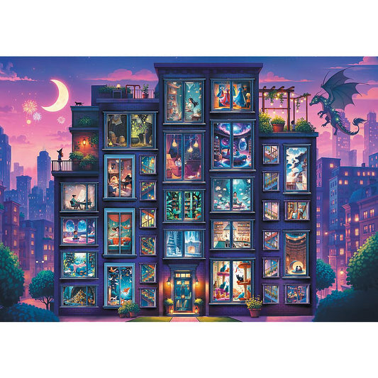 Trefl - At Home Fantasy - A Night Full of Stories - 1000 Piece Jigsaw Puzzle