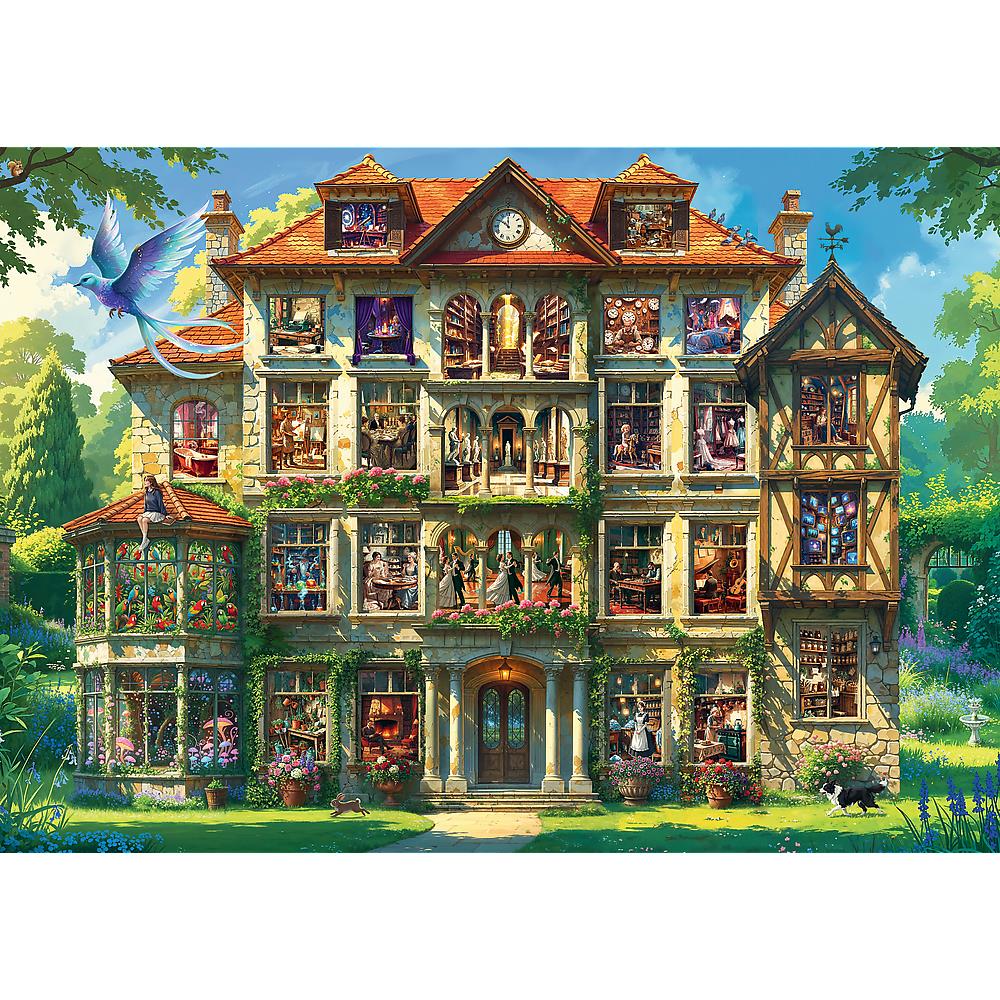 Trefl - At Home Fantasy - A Mansion Full of Secrets - 1000 Piece Jigsaw Puzzle