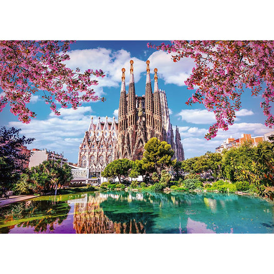 Trefl - Photo Odyssey - Sagrada Família Barcelona - Spain - 1000 Piece Jigsaw Puzzle