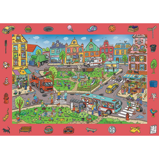 Trefl - Spy Guy - City - 100 Piece Jigsaw Puzzle