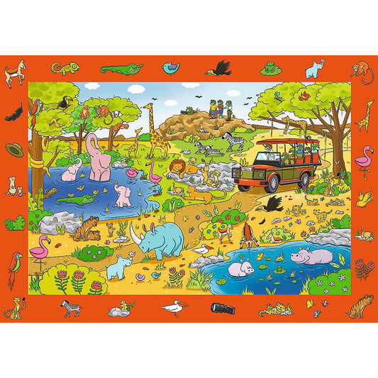 Trefl - Spy Guy - Safari - 24 Piece Jigsaw Puzzle