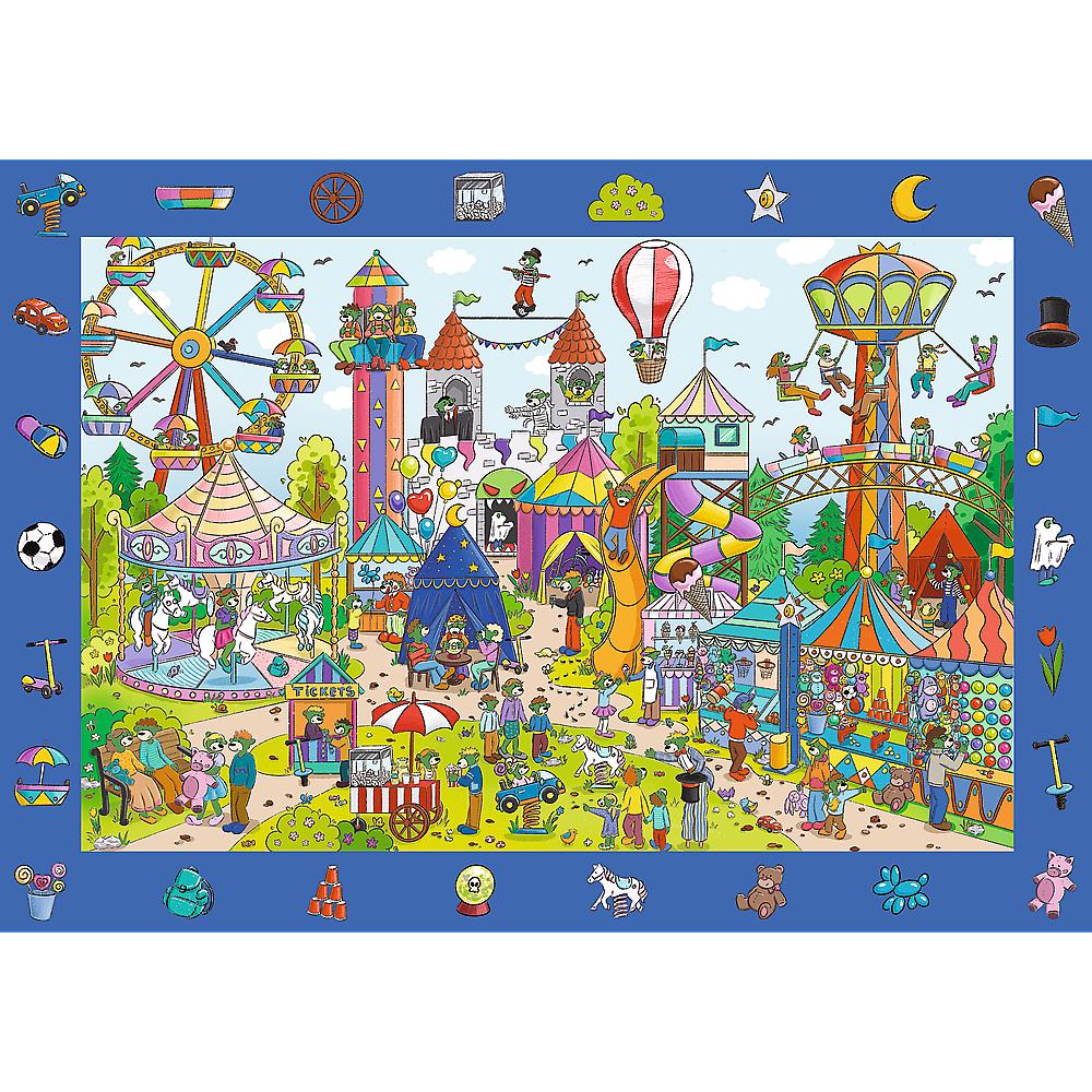 Trefl - Spy Guy - Amusement Park - 100 Piece Jigsaw Puzzle