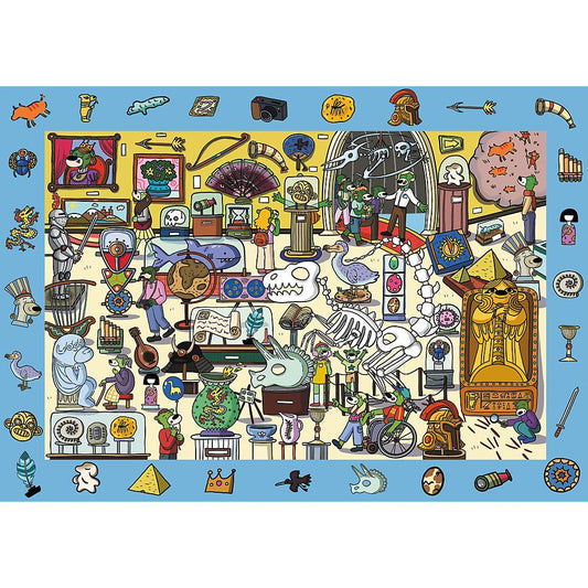 Trefl - Spy Guy - Museum - 100 Piece Jigsaw Puzzle