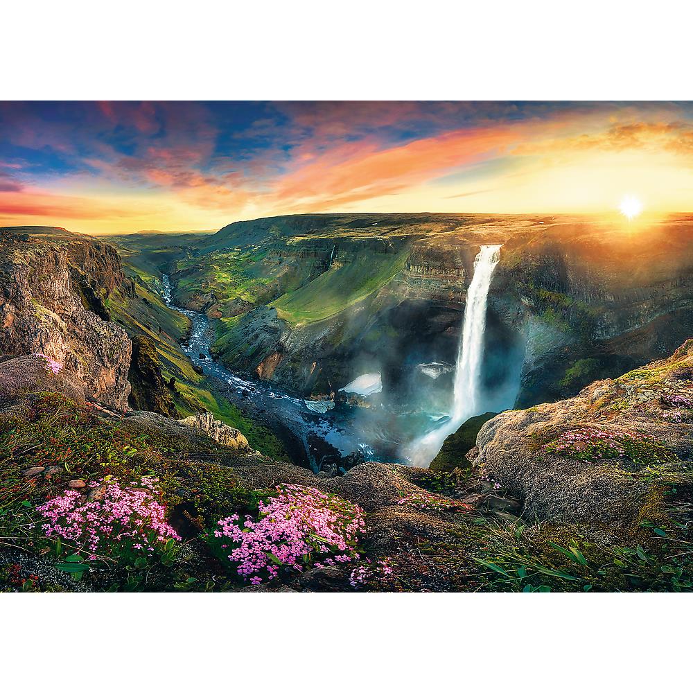 Trefl - Haifoss Waterfall - Iceland - 2000 Piece Jigsaw Puzzle