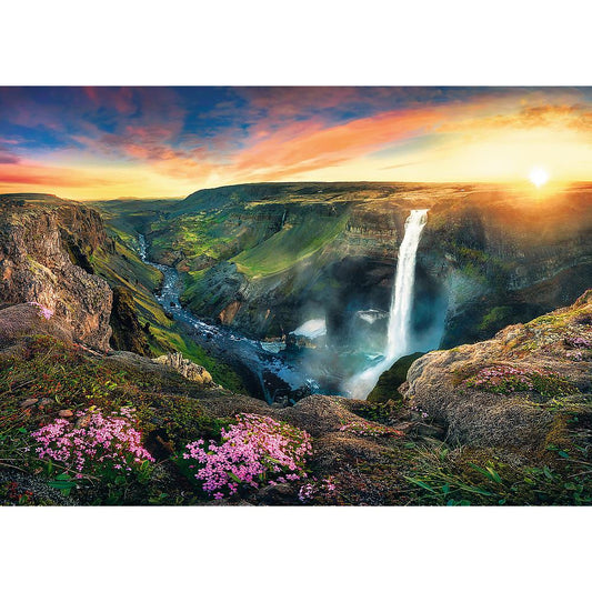 Trefl - Haifoss Waterfall - Iceland - 2000 Piece Jigsaw Puzzle