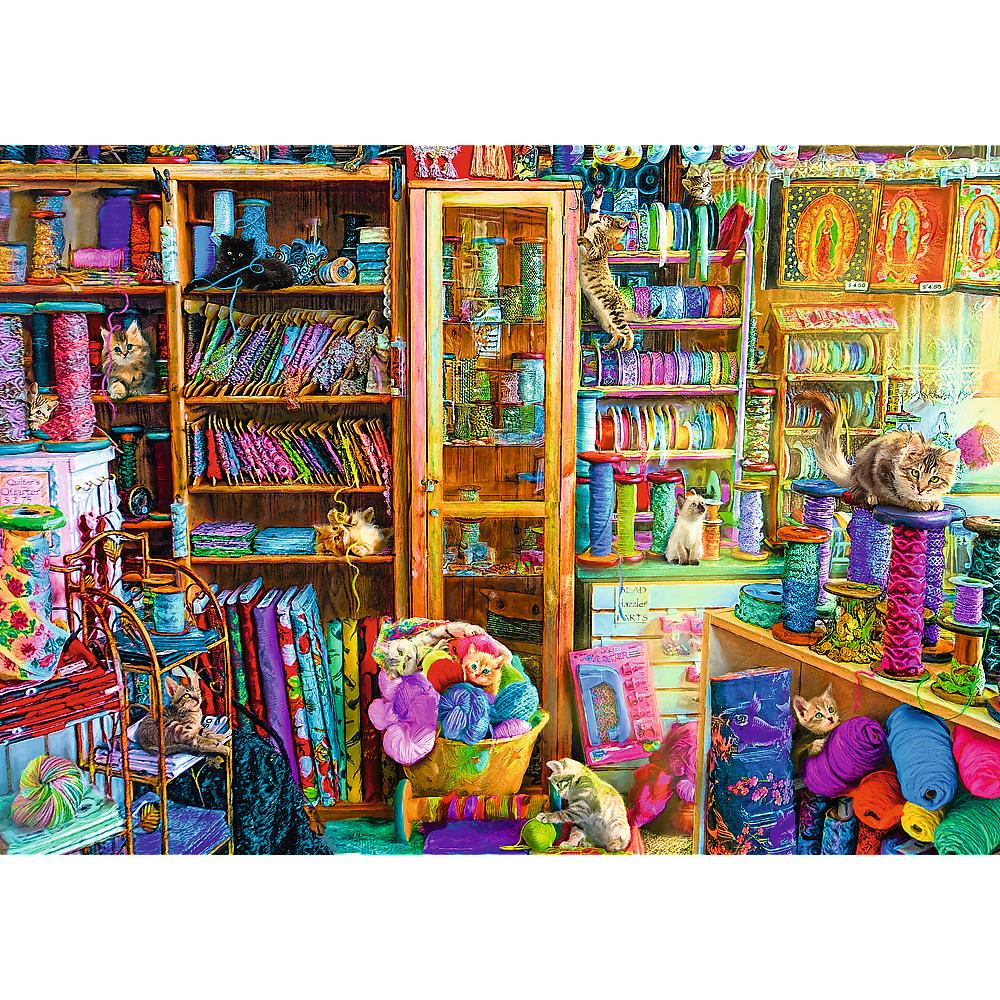 Trefl - Kitty Paradise - 2000 Piece Jigsaw Puzzle