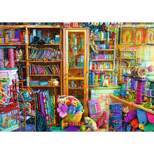 Trefl - Kitty Paradise - 2000 Piece Jigsaw Puzzle
