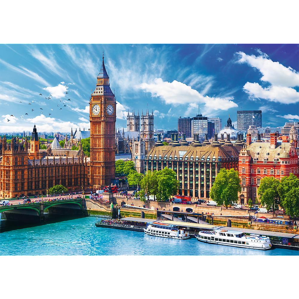 Trefl - Sunny day in London - 500 Piece Jigsaw Puzzle