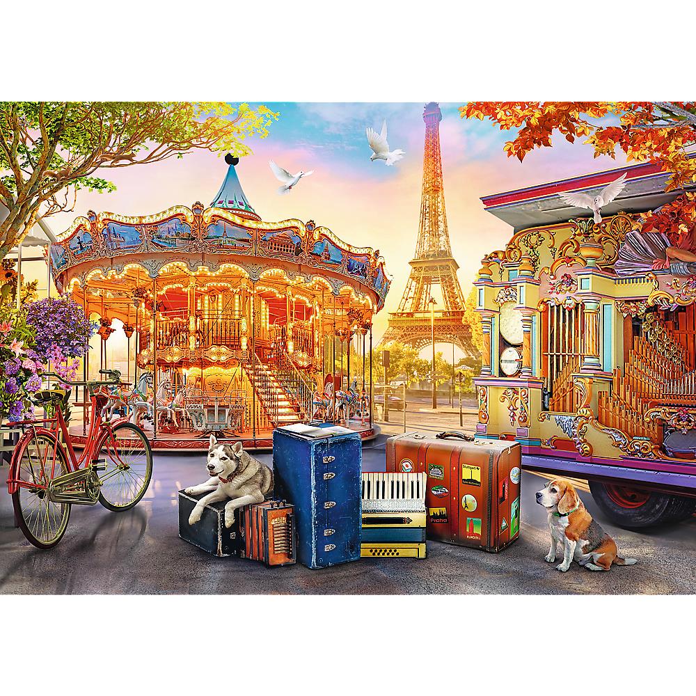 Trefl - Holidays in Paris - 500 Piece Jigsaw Puzzle
