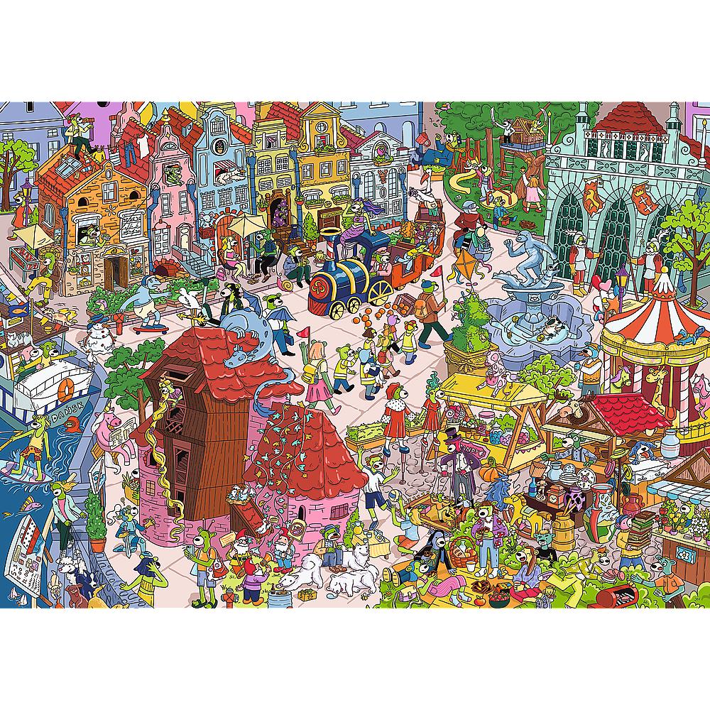 Trefl - Spy Guy Lost Items - Gdansk - Poland - 500 Piece Jigsaw Puzzle