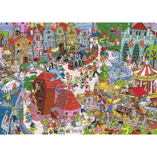 Trefl - Spy Guy Lost Items - Gdansk - Poland - 500 Piece Jigsaw Puzzle