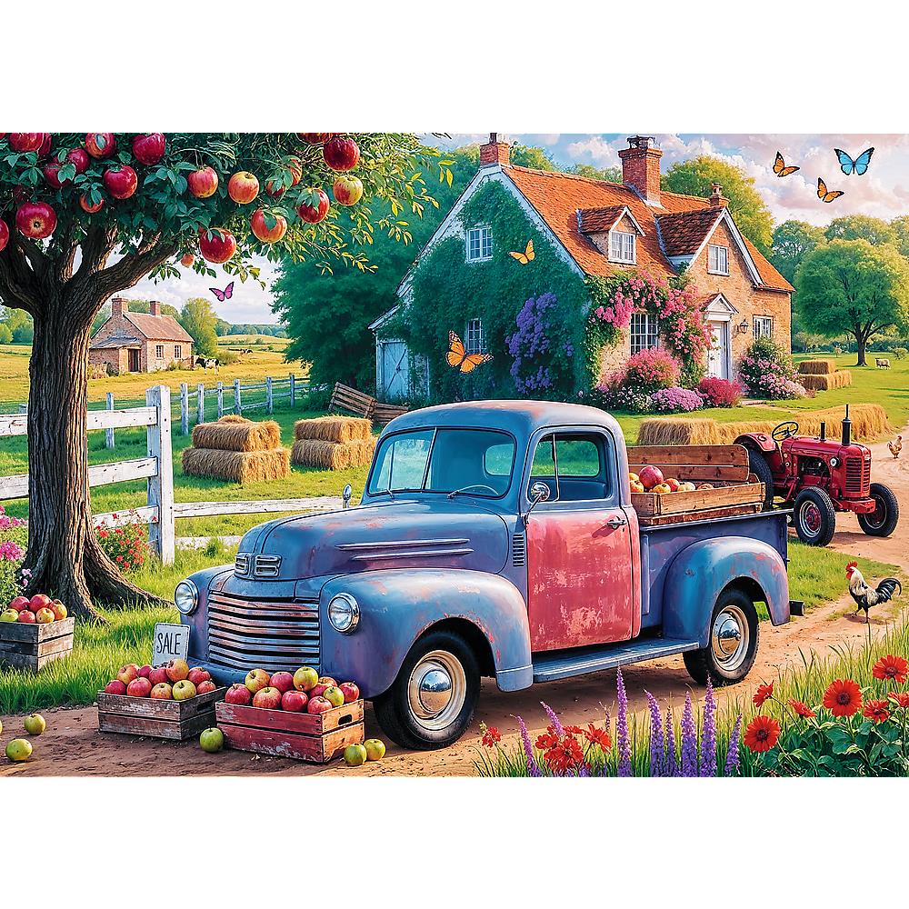 Trefl - Tea Time - Farm Truck - 500 Piece Jigsaw Puzzle
