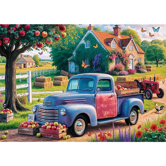 Trefl - Tea Time - Farm Truck - 500 Piece Jigsaw Puzzle