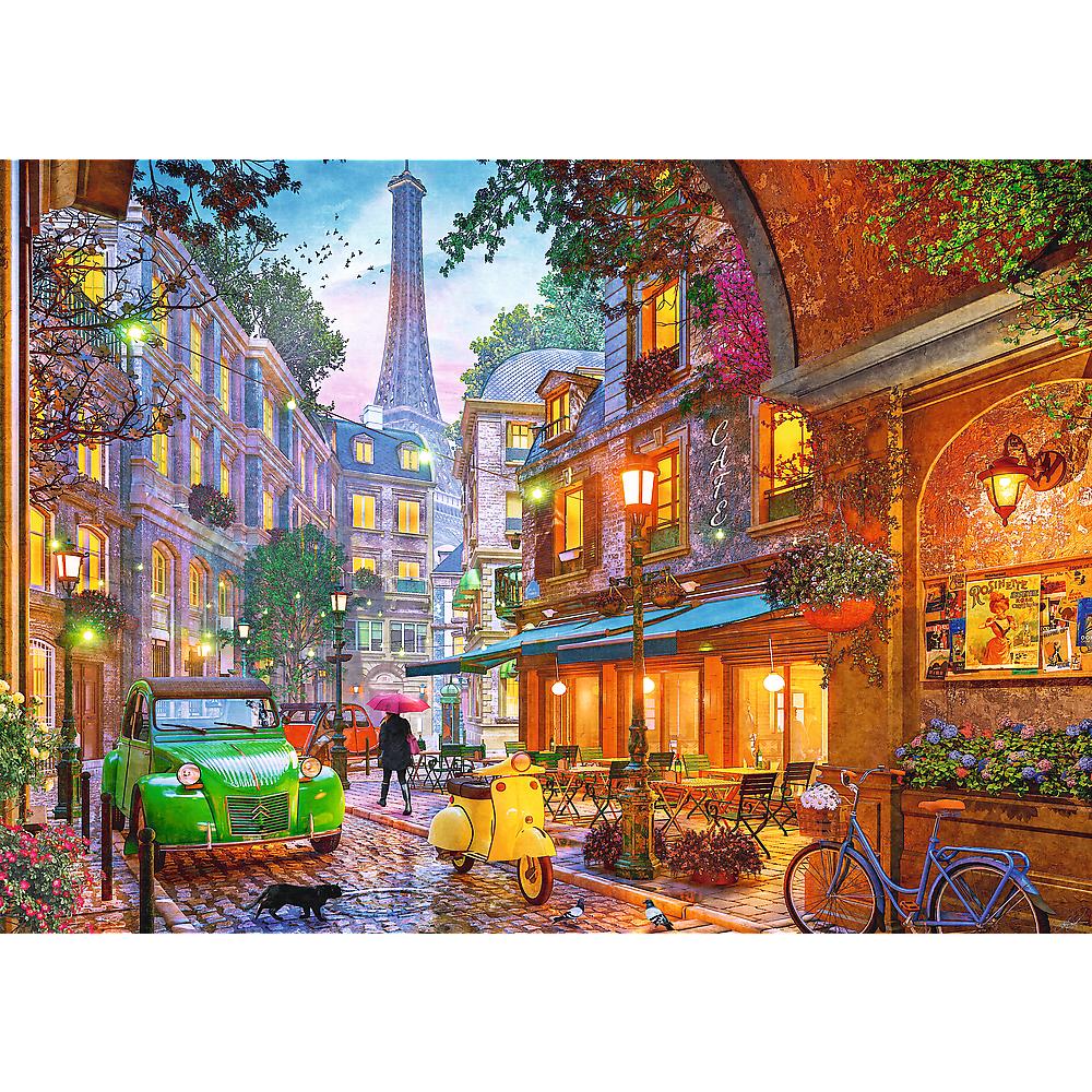 Trefl - Tea Time - Paris Corner Cafe - 500 Piece Jigsaw Puzzle
