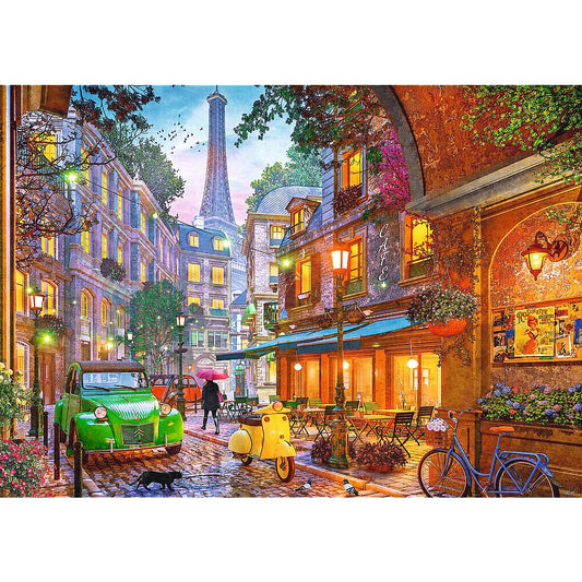 Trefl - Tea Time - Paris Corner Cafe - 500 Piece Jigsaw Puzzle
