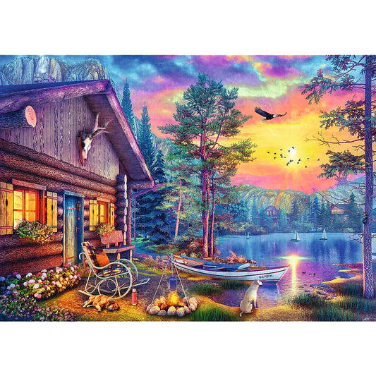 Trefl - Tea Time - Harbour at Sunset - 500 Piece Jigsaw Puzzle