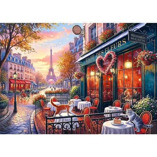 Trefl - Love Story - Love in Paris - 500 Piece Jigsaw Puzzle