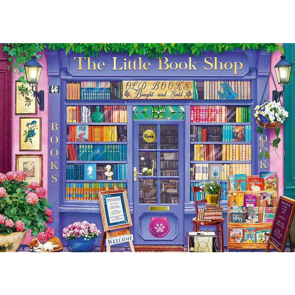 Trefl - Tea Time - The Little Book Shop - 500 Piece Jigsaw Puzzle
