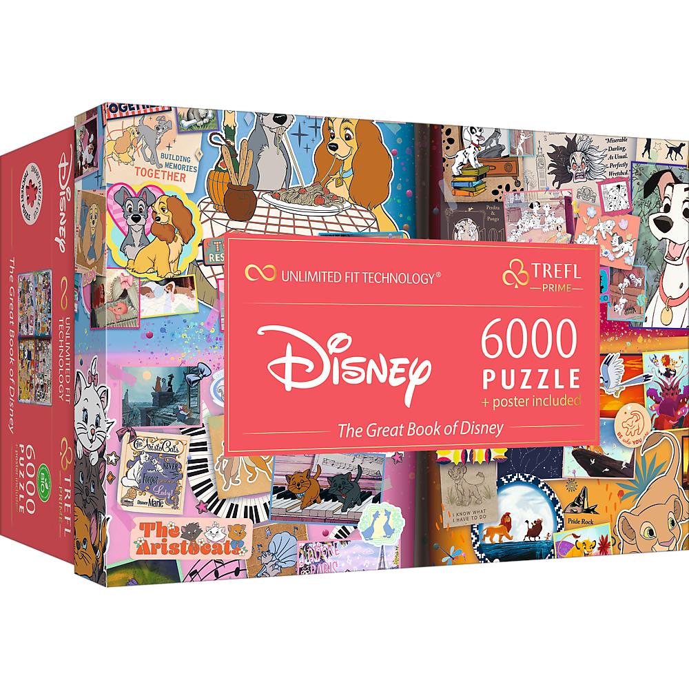 Trefl - The Great Book of Disney - 6000 Piece Jigsaw Puzzle