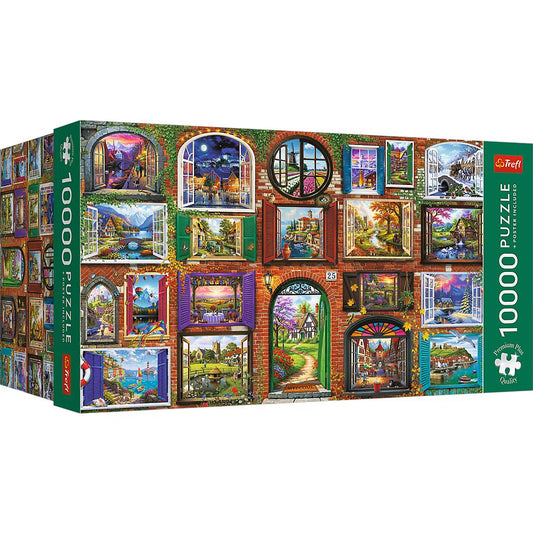 Trefl - Windows of the Seasons  - 10000 Piece Jigsaw Puzzle