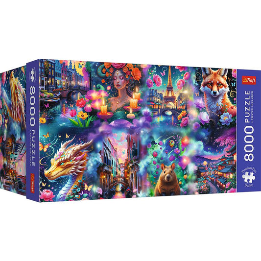 Trefl - Colorful World - 8000 Piece Jigsaw Puzzle