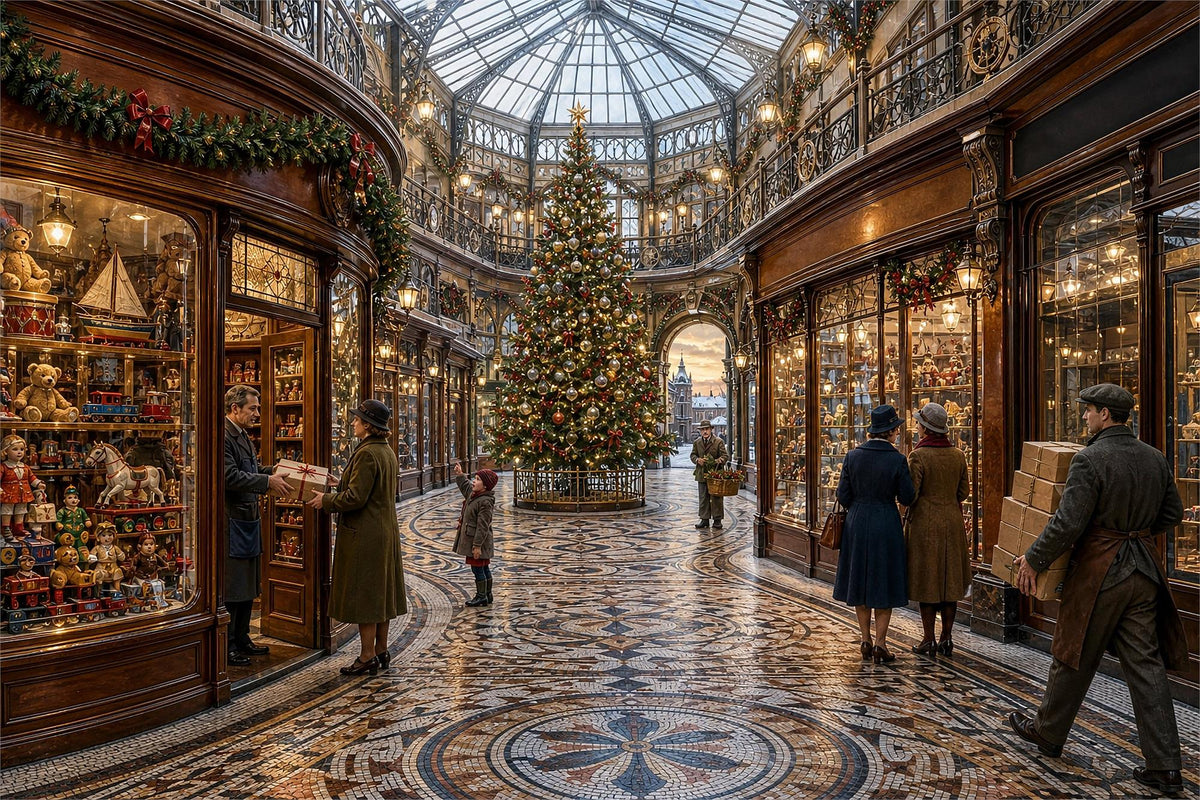 Heritage Jigsaws - The Christmas Arcade - 1000 Piece Jigsaw Puzzle