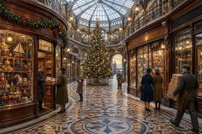 Heritage Jigsaws - The Christmas Arcade - 1000 Piece Jigsaw Puzzle