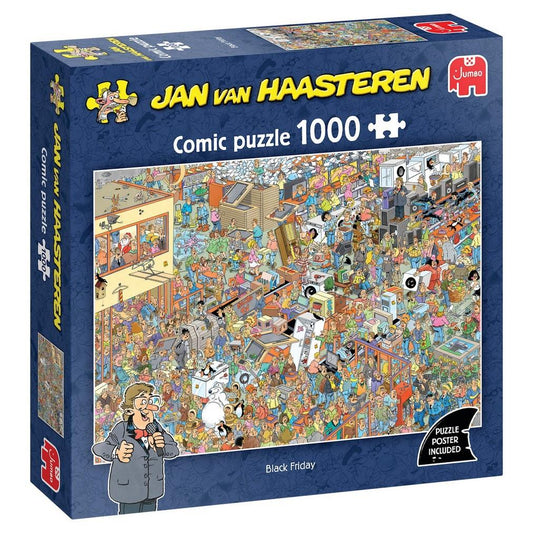 Jan Van Haasteren - Black Friday - 1000 Piece Jigsaw Puzzle