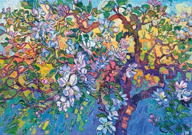 Wentworth - Apple Blossoms - 250 Piece Wooden Jigsaw Puzzle