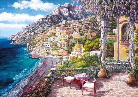 Wentworth - Positano - 250 Piece Wooden Jigsaw Puzzle