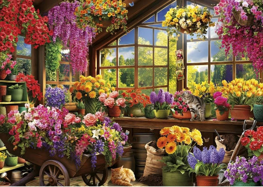 Educa - Potting Shed - 1500 Piece Jigsaw Puzzle