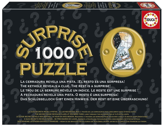 Educa - Antique Xmas - 1000 Surprise Piece Jigsaw Puzzle