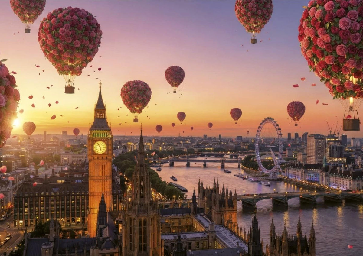 Educa - London In Bloom - 1000 Piece Jigsaw Puzzle