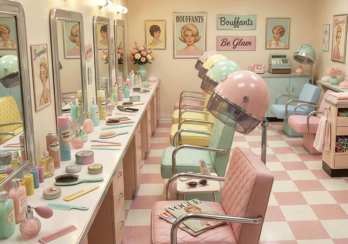 Educa - Retro Glam Salon - 1000 Piece Jigsaw Puzzle