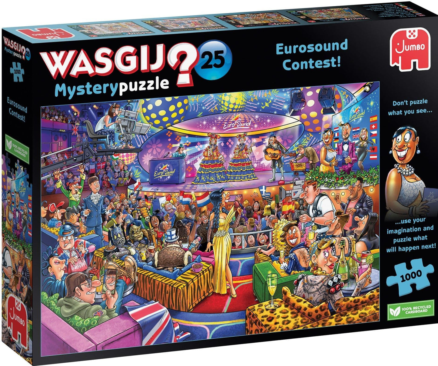 Wasgij Mystery 25 Eurosound Contest - 1000 Piece Jigsaw Puzzle