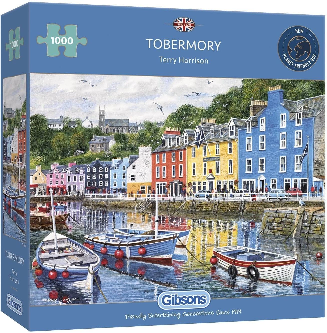 Gibsons - Tobermory - 1000 Piece Jigsaw Puzzle