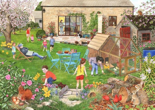 House of Puzzles - Egg Hunt - 500 Piece Jigsaw Puzzle