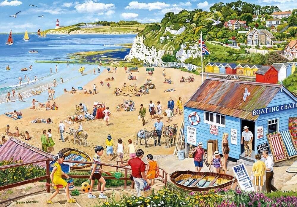 Gibsons - Wish You Were Here - 4 x 500 Piece Jigsaw Puzzle