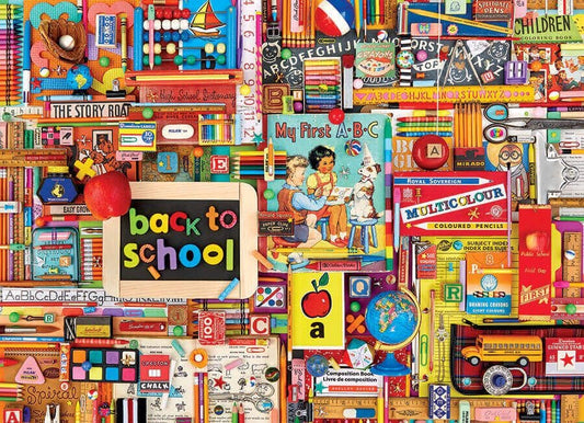 Cobble Hill - Back to School - 1000 Piece Jigsaw Puzzle