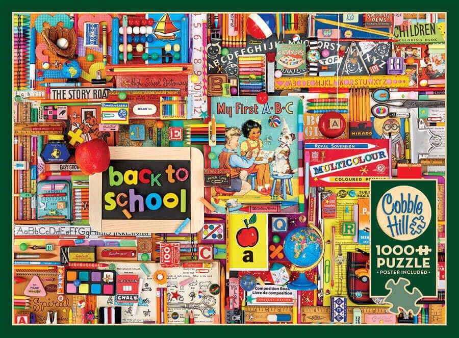 Cobble Hill - Back to School - 1000 Piece Jigsaw Puzzle