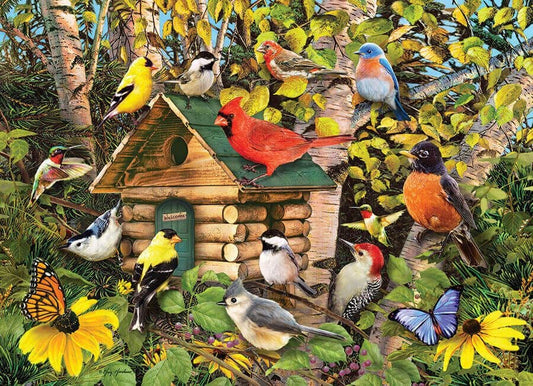 Cobble Hill - Bird Cabin - 1000 Piece Jigsaw Puzzle