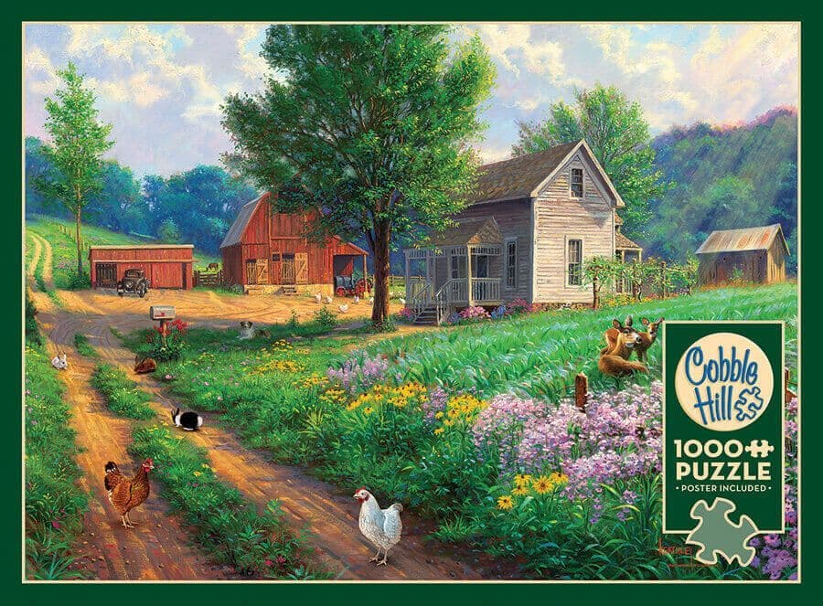 Cobble Hill - Farm Country - 1000 Piece Jigsaw Puzzle