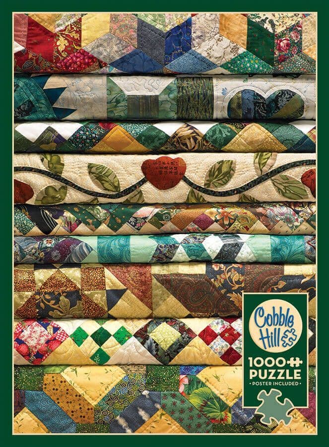 Cobble Hill - Grandmas Quilts - 1000 Piece Jigsaw Puzzle